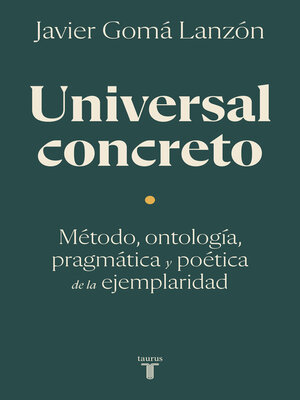 cover image of Universal concreto